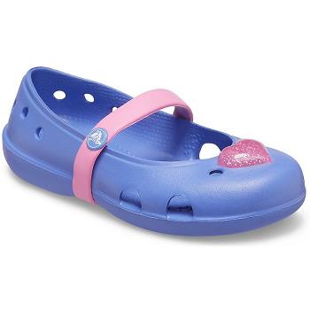 Crocs Keeley Embellished Clog Modre - Detske Dreváky